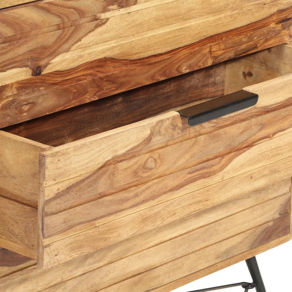 Solid Sheesham Wood Sideboard J807