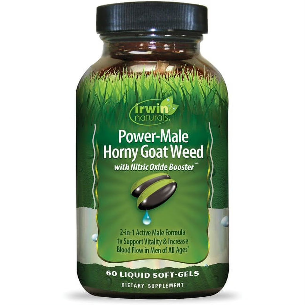 Horny Goat Weed with Nitric Oxide Booster 60 Sgels B386