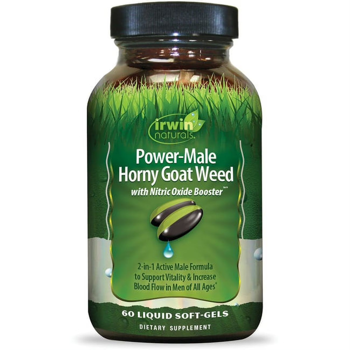 Horny Goat Weed with Nitric Oxide Booster 60 Sgels B386