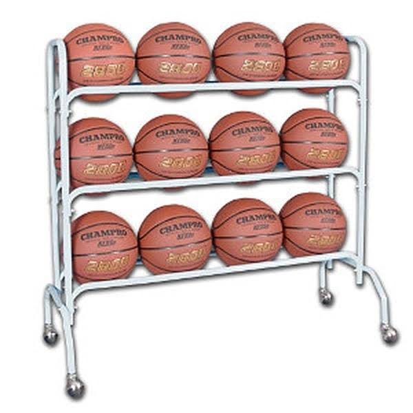 12 Ball Rack with Casters B408