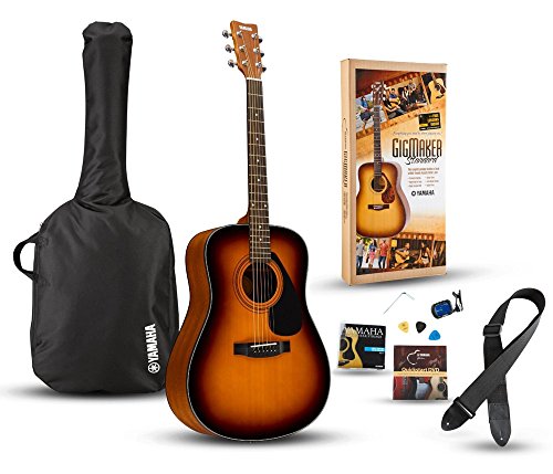 Sunburst Acoustic Guitar with Gig Bag K714156