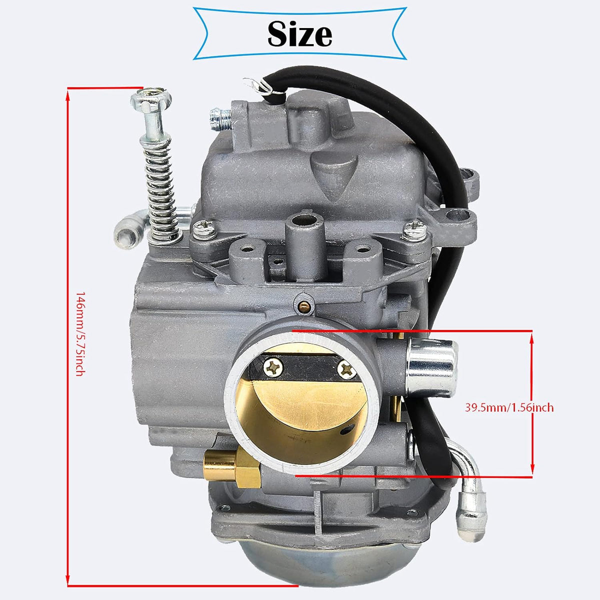 Carburetor Pack of 2 for Polaris Magnum 425 Sportsman 500 Ranger 500 ATV Y8475