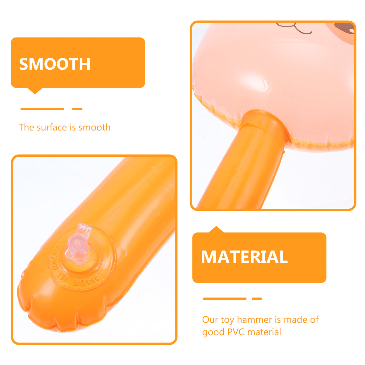 10pcs Inflatable Hammer Toys with Bell T365