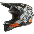 Black/Grey/Orange Racing Helmet H201927