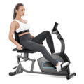 Recumbent Stationary Exercise Bike with Tablet Holder Z25603