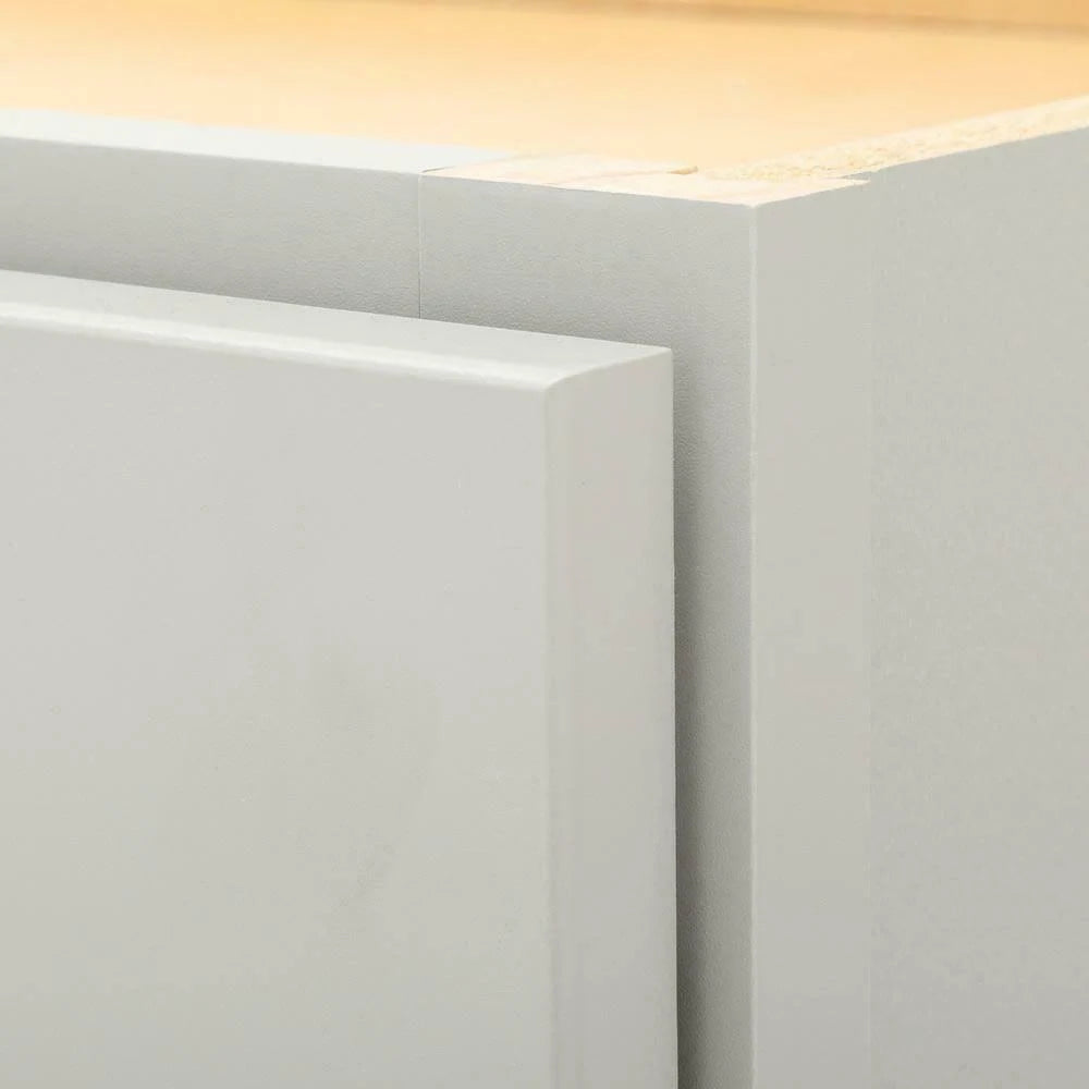 Dove Gray Wall Bridge Kitchen Cabinet O523