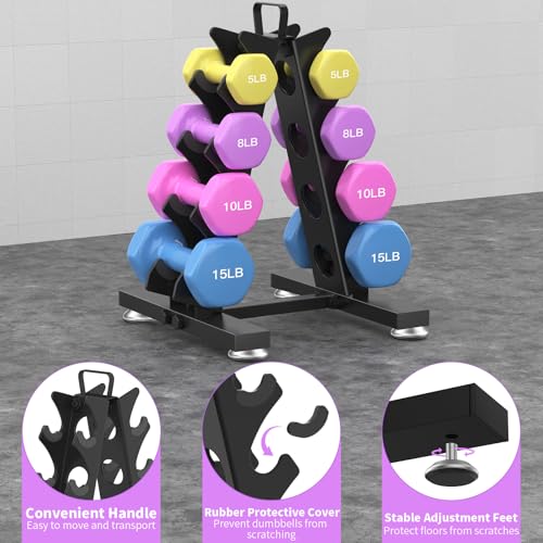 Dumbbell Rack Stand with Handle E852