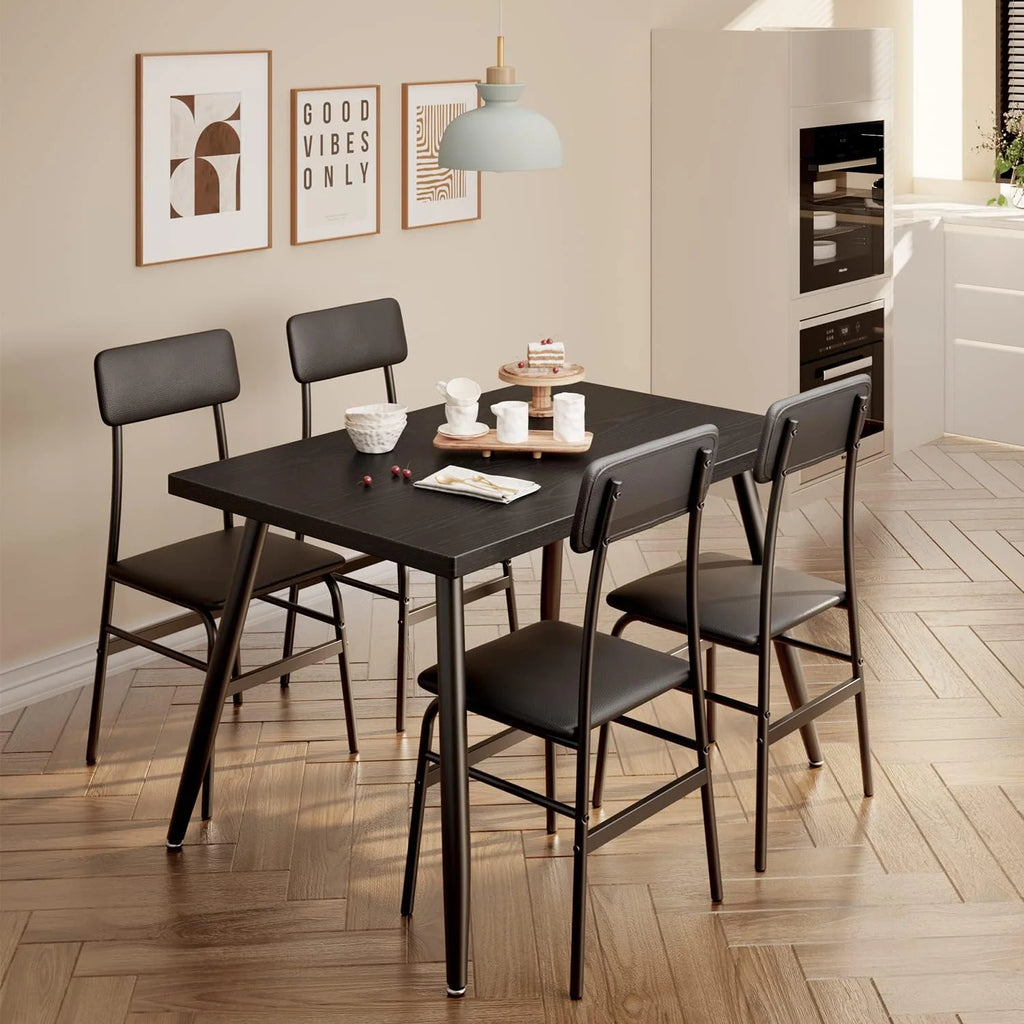 Dining Table Set for 4 with 4 Chairs M2743