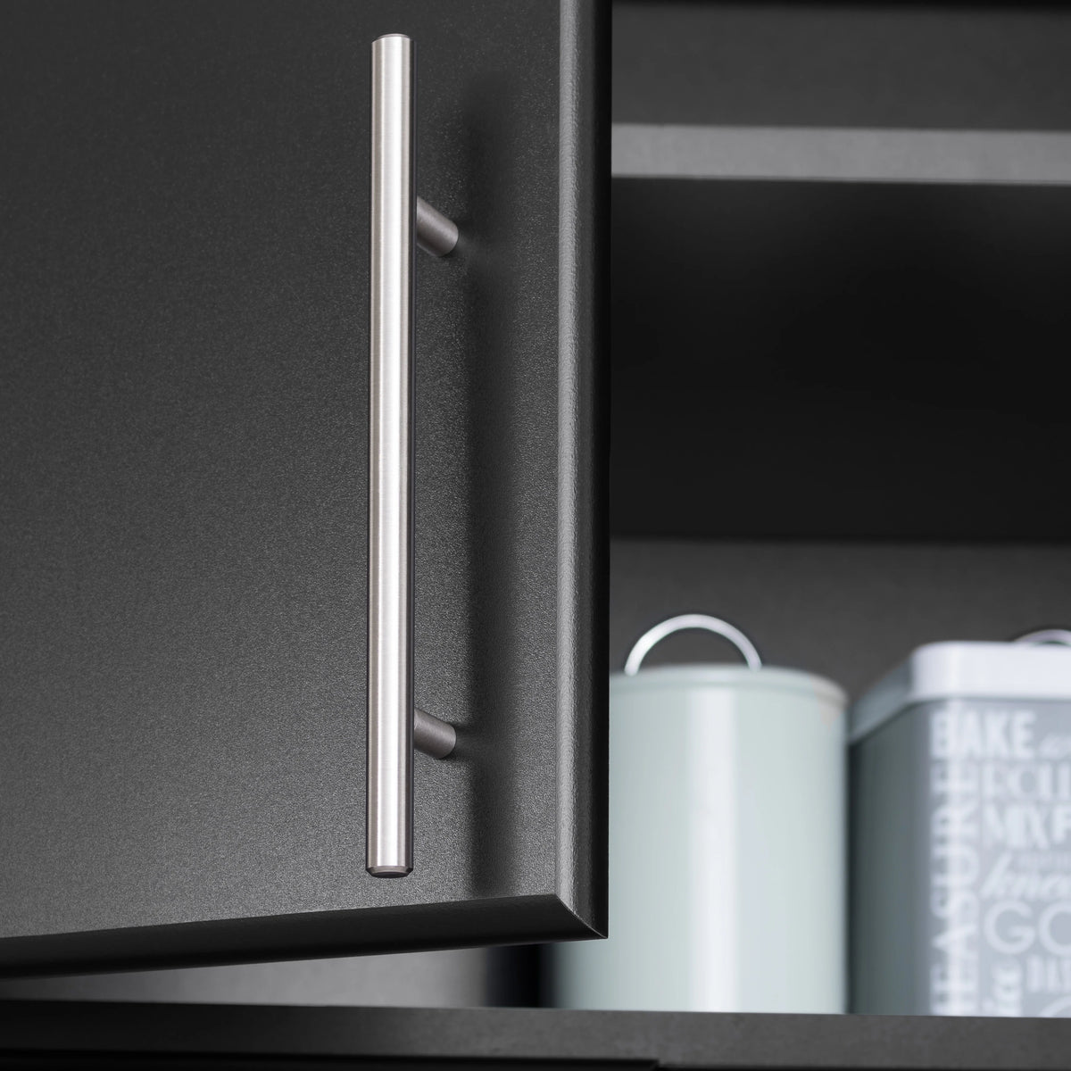 32" Black Wall Cabinet W590
