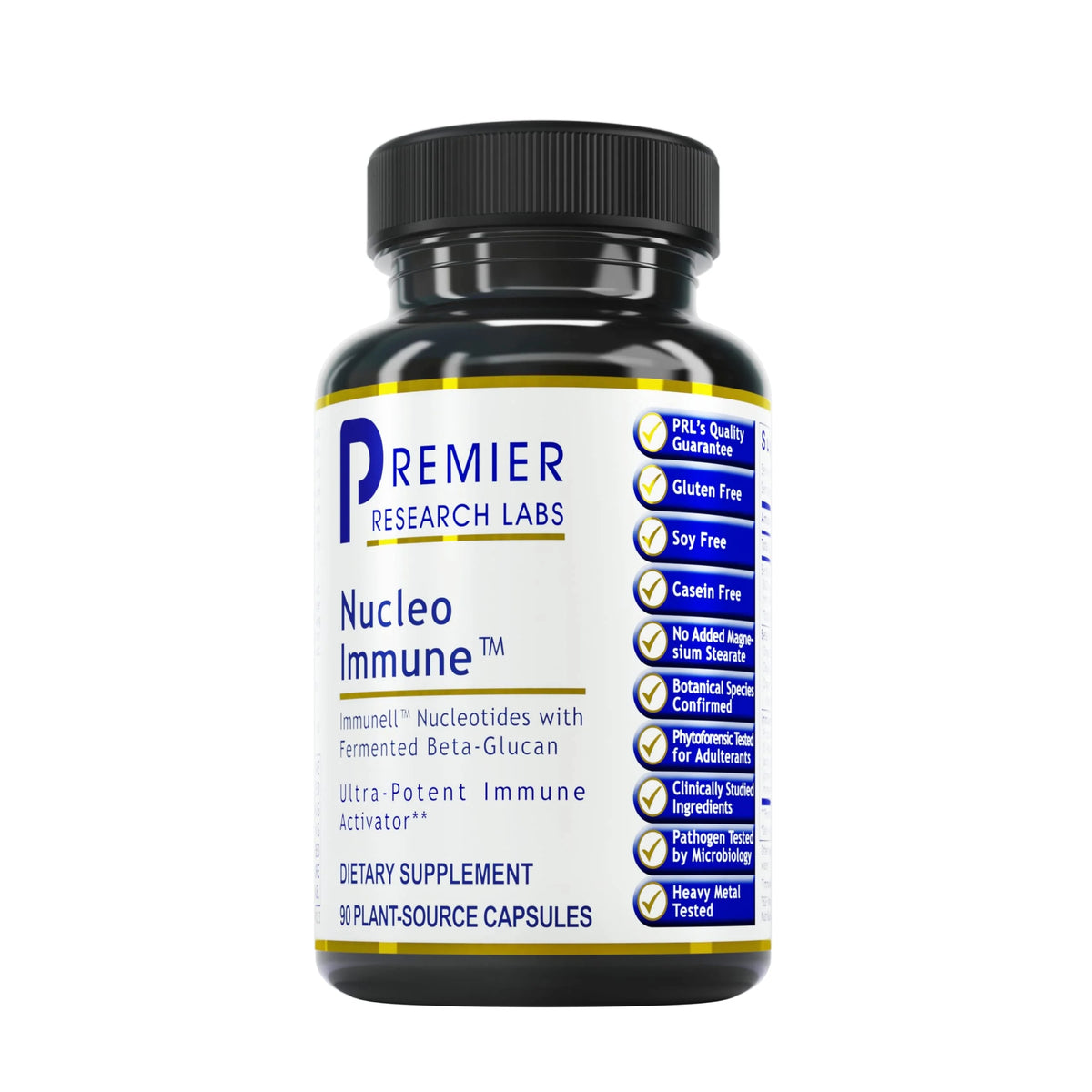 Fermented Beta Glucan Supplement with Turmeric, Prickly Pear & Lemon Peel, 90 Capsules R111
