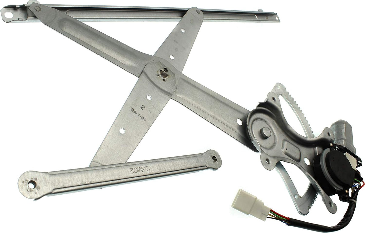 Front Window Regulator with Motor 5 Pins Driver Side Pack of 2 Y873