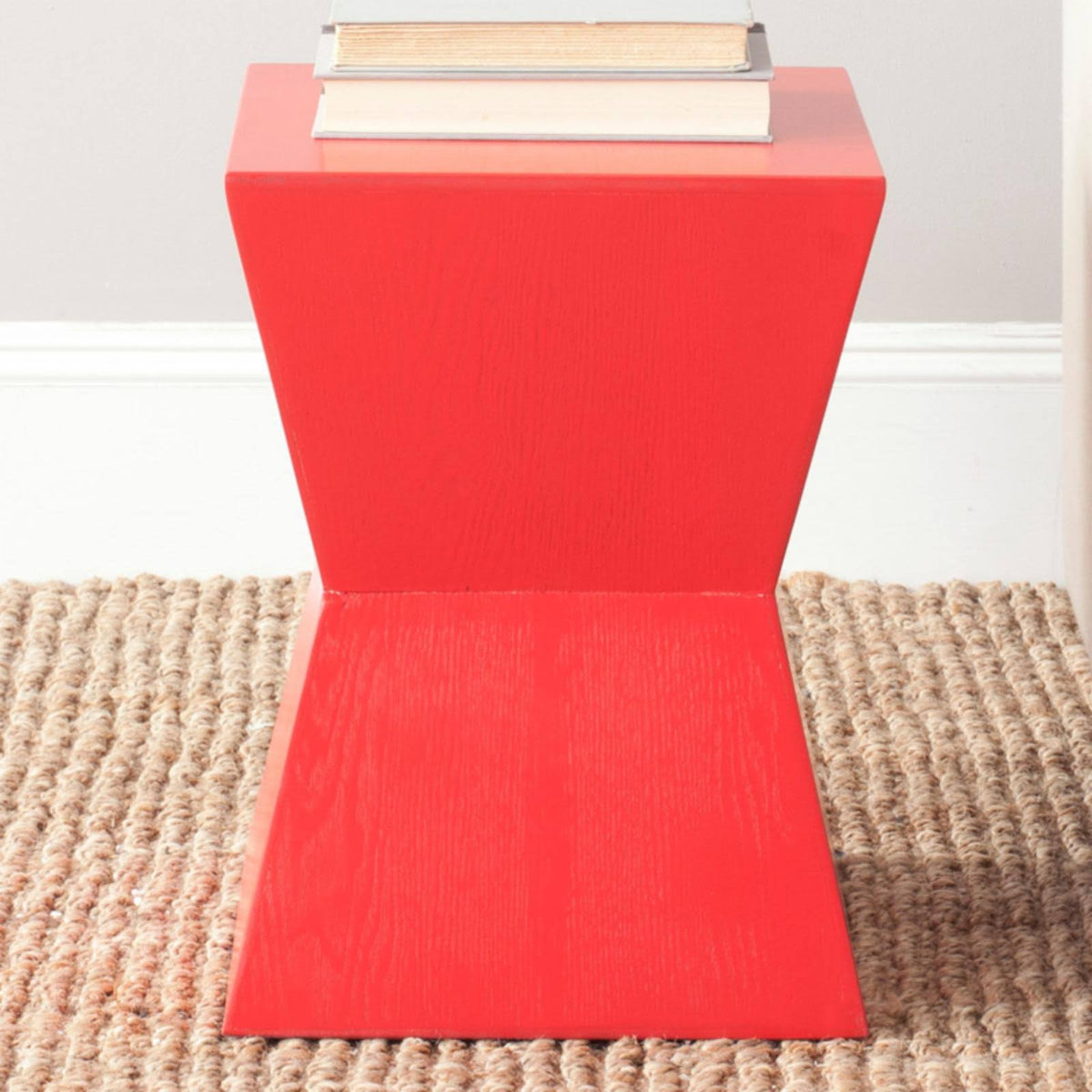 Hot Red Accent Table U45388