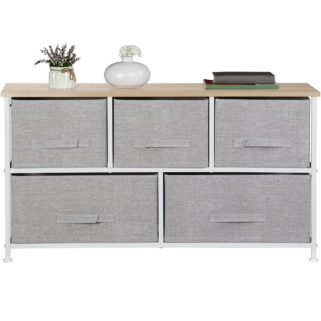 Steel Frame 5-Drawer Dresser G7219