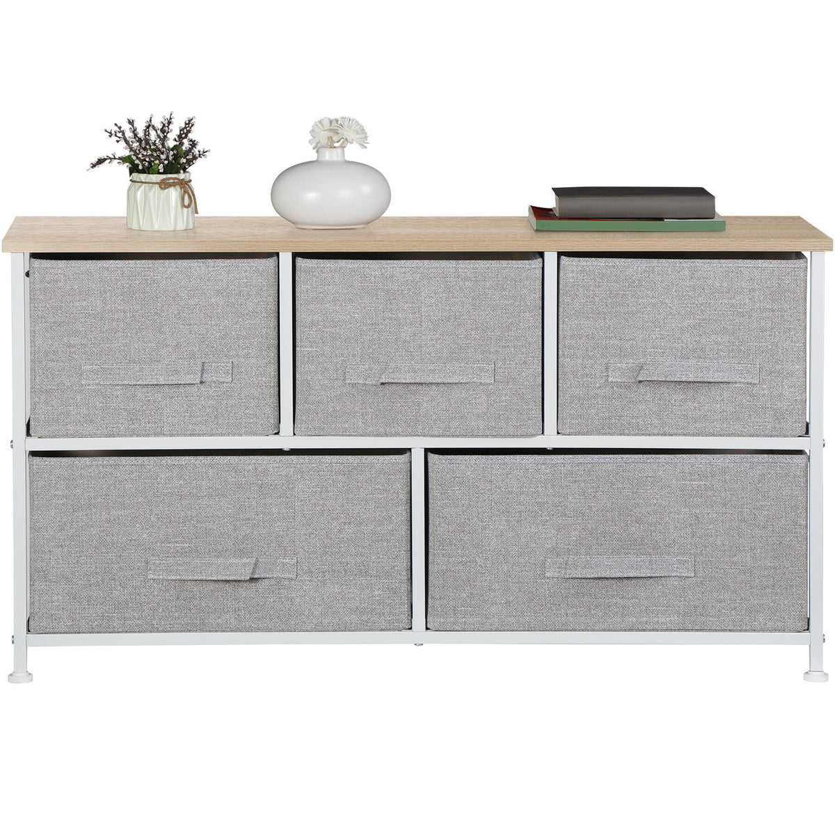 Steel Frame 5-Drawer Dresser G7219