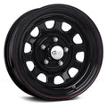 51 Daytona Wheel 15x10 5x4.5 (5x114.3) Black -38 mm C5176