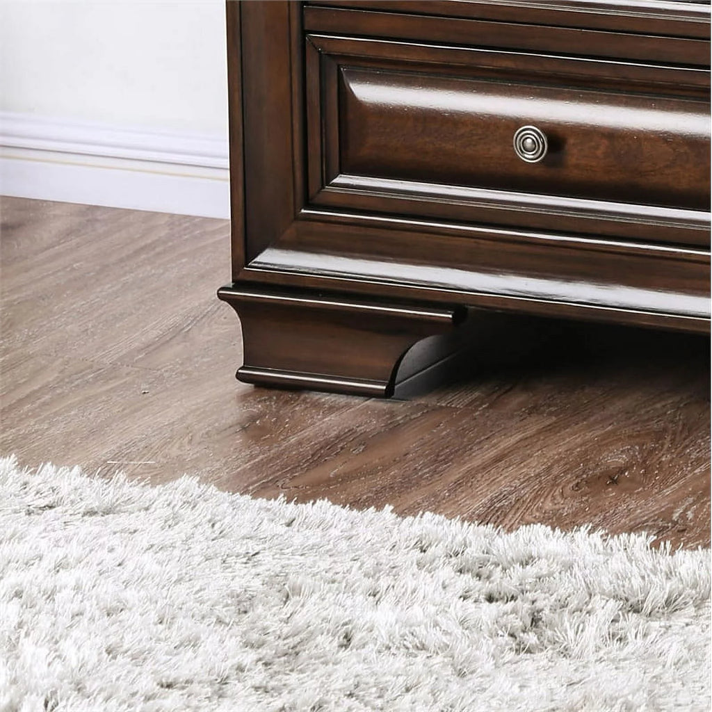 6 Drawer Wood TV Stand S181