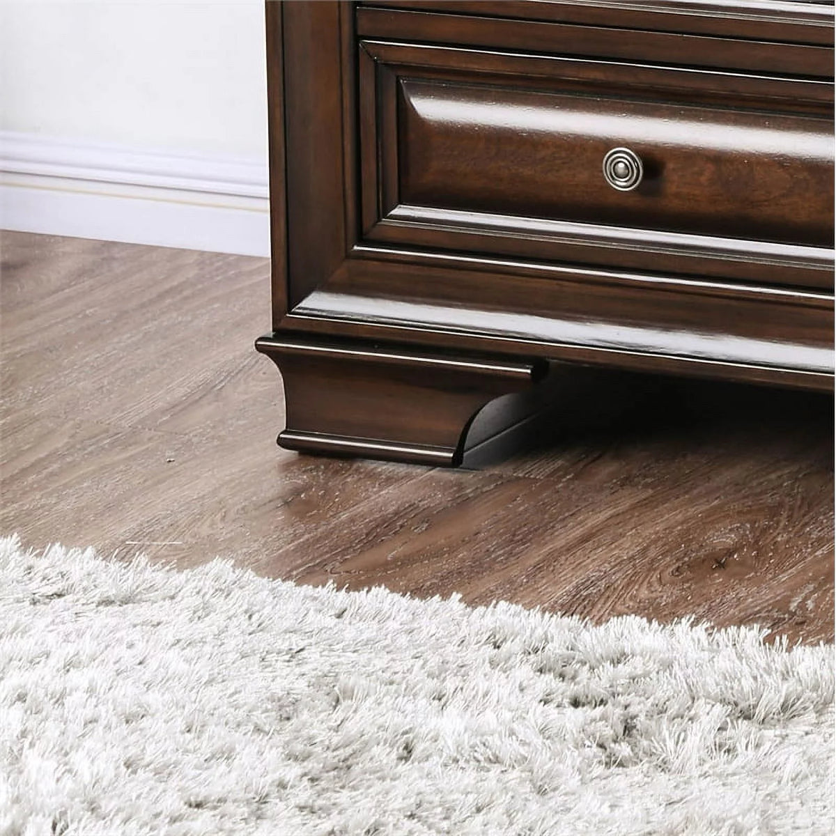 6 Drawer Wood TV Stand S181