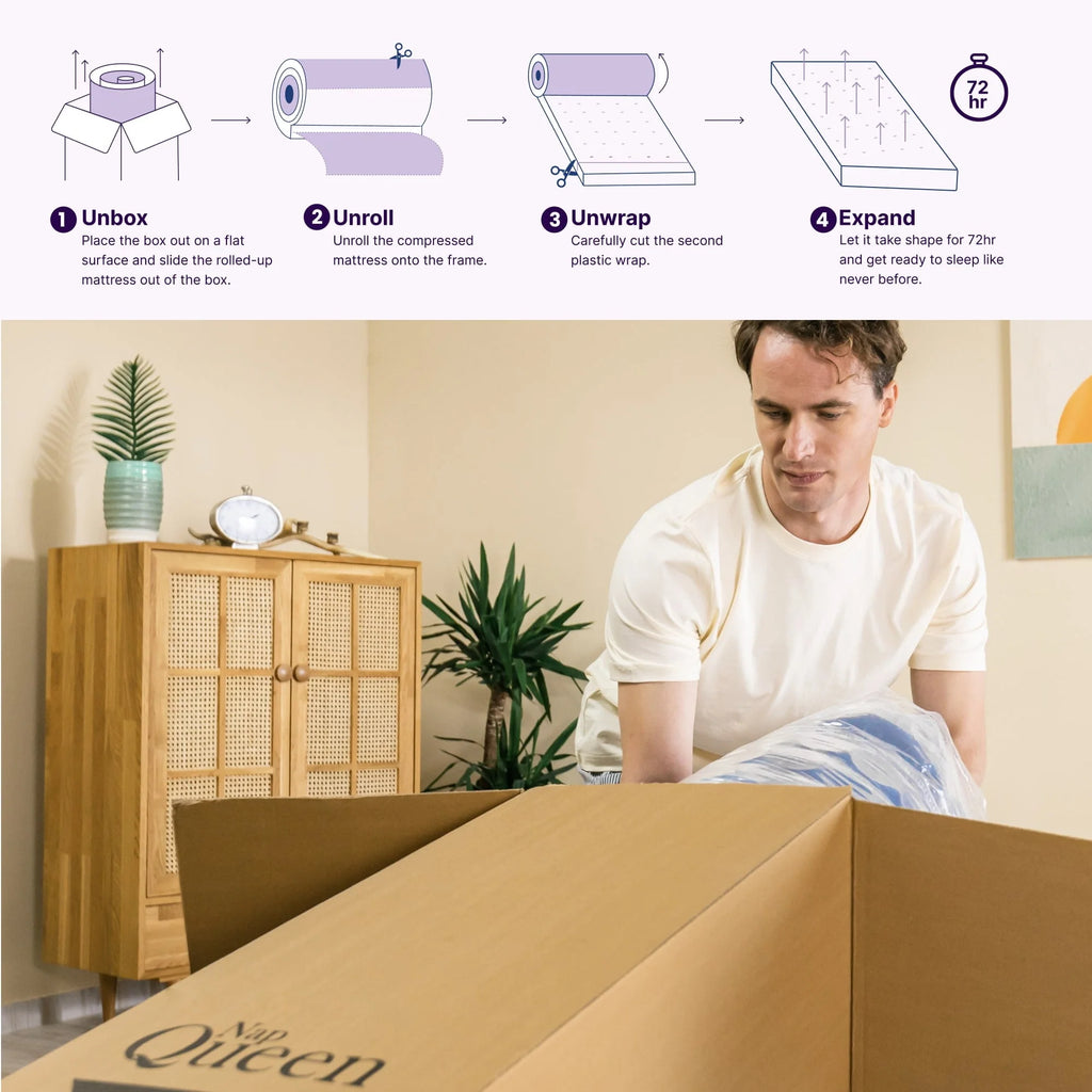 Queen Size Hybrid Memory Foam Pocket Spring Mattress O18838