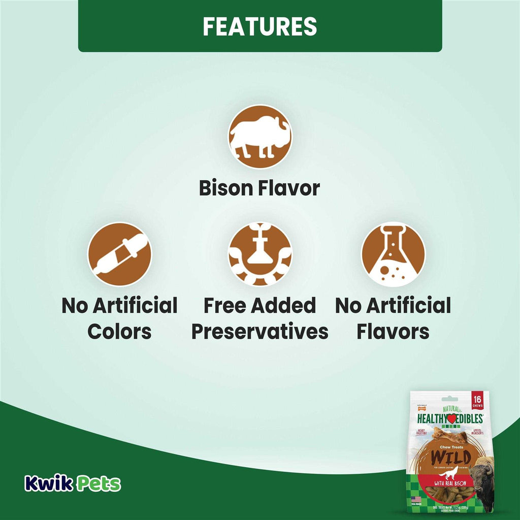 Natural Bison Chew Treats G8560
