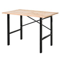 Fir Wood Work Table with X-Shape Bracket E4953