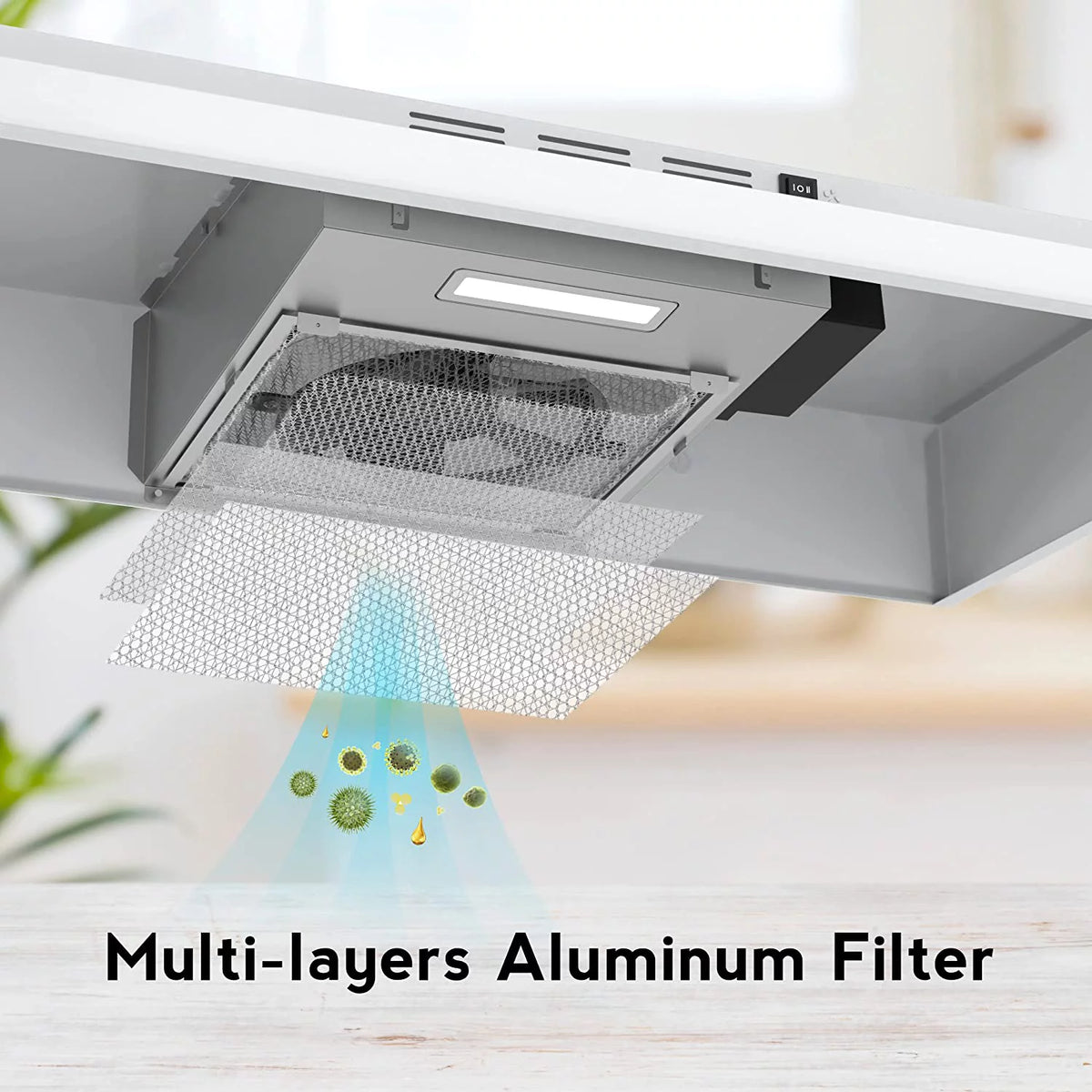 30 inch Under Cabinet Range Hood with 2 Speed Exhaust Fan A265