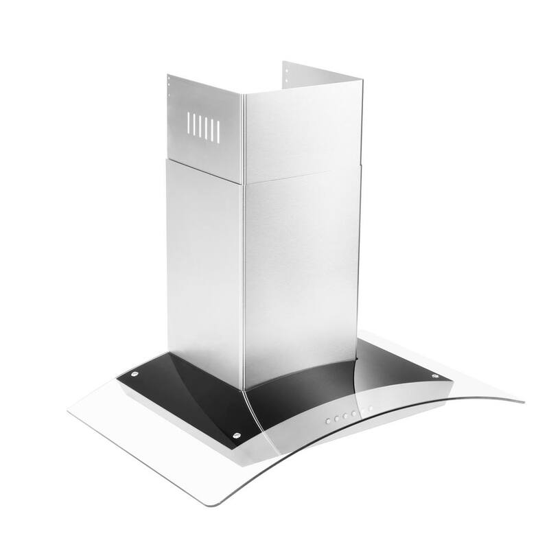 30 in. 400 CFM Convertible Wall Mount Range Hood in Stainless Steel L42321