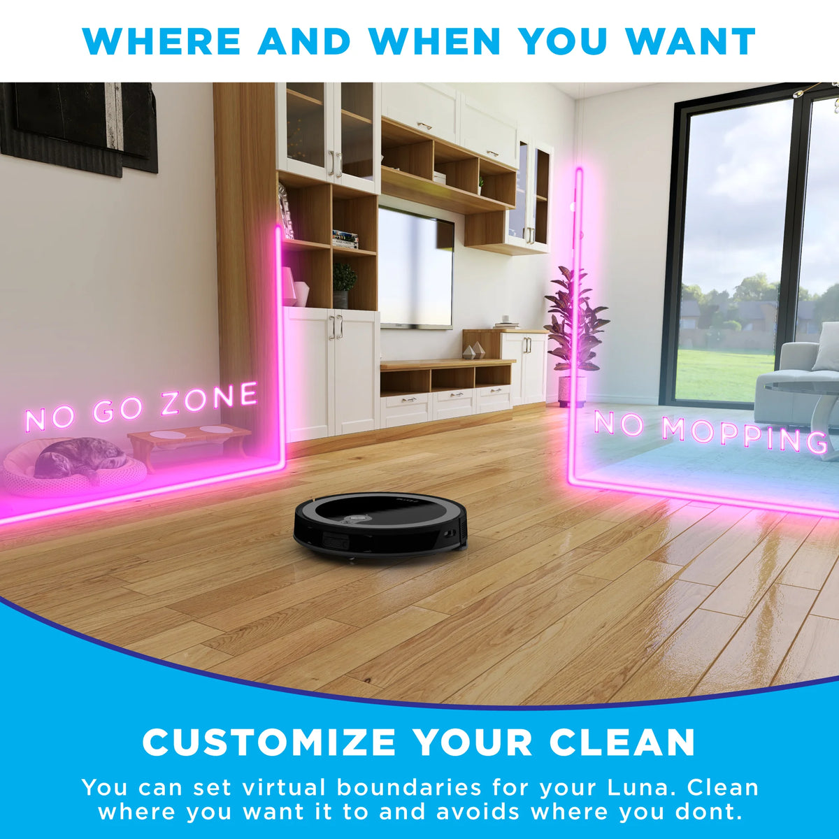 2-in-1 LIDAR Robot Vacuum and Vibrating Mop N466