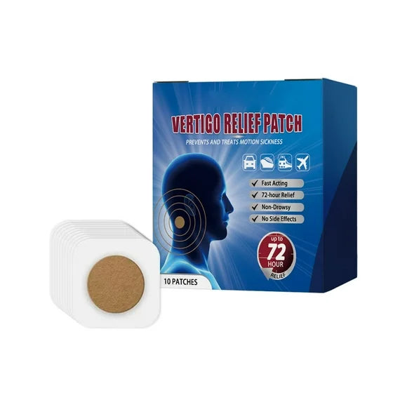 Portable Waterproof Motion Sickness Patch 10pc Y85941
