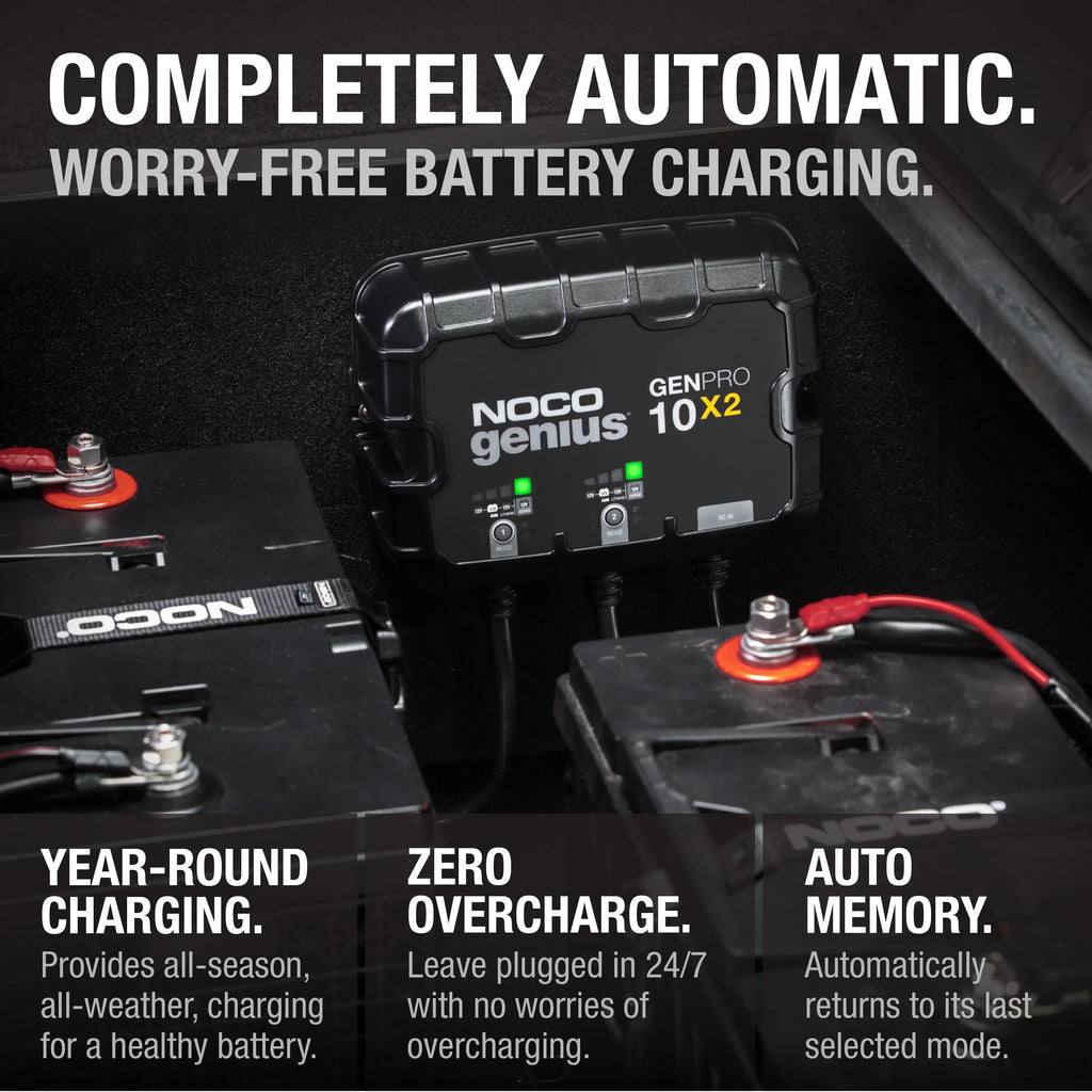 2-Bank 20A 12V Onboard Battery Charger S55393