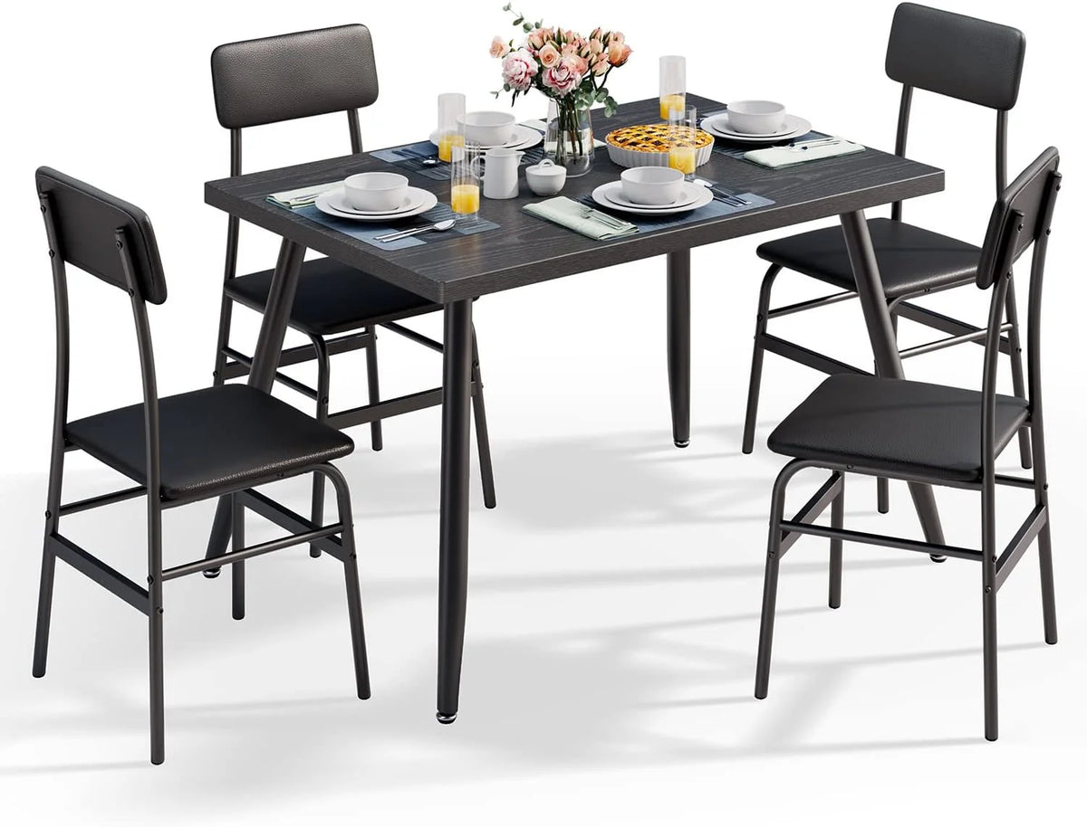 Dining Table Set for 4 with 4 Chairs M2743