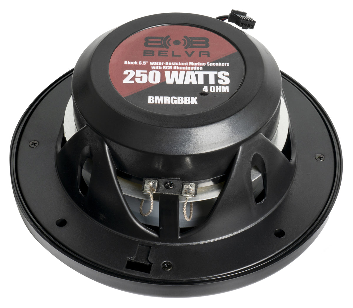 Black 500W 6.5" Marine Speakers with RGB X79246