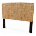 King Beige Seagrass Headboard S8323