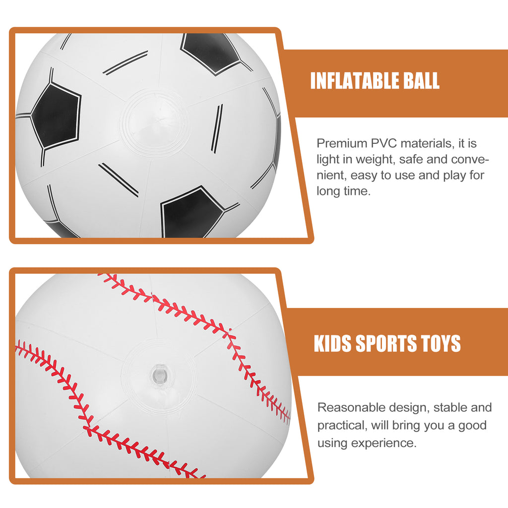 Inflatable Beach Ball Set of 4 N877434