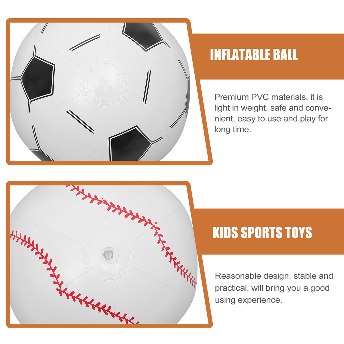 Inflatable Beach Ball Set of 4 N877434