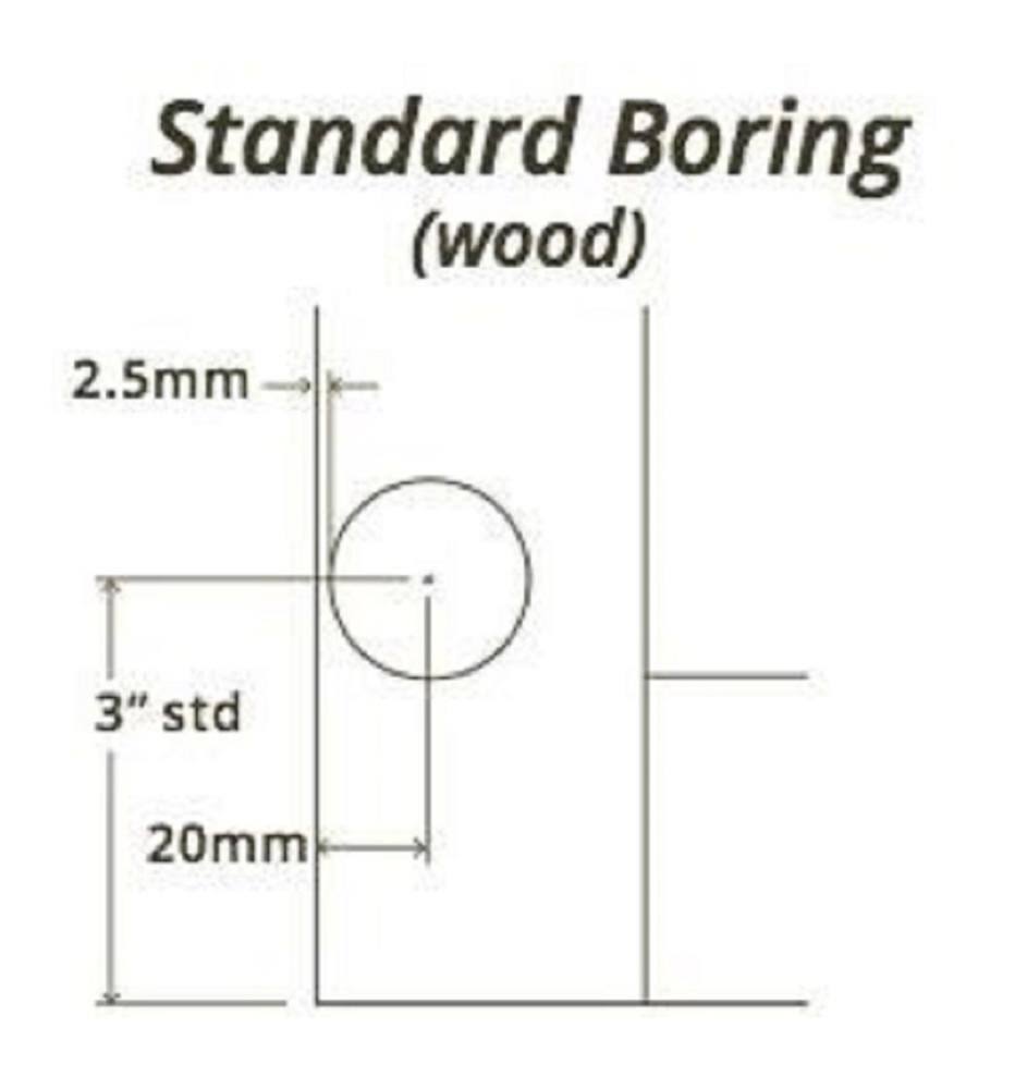Unfinished Hard Maple Recess Panel Kitchen Cabinet Door Y773