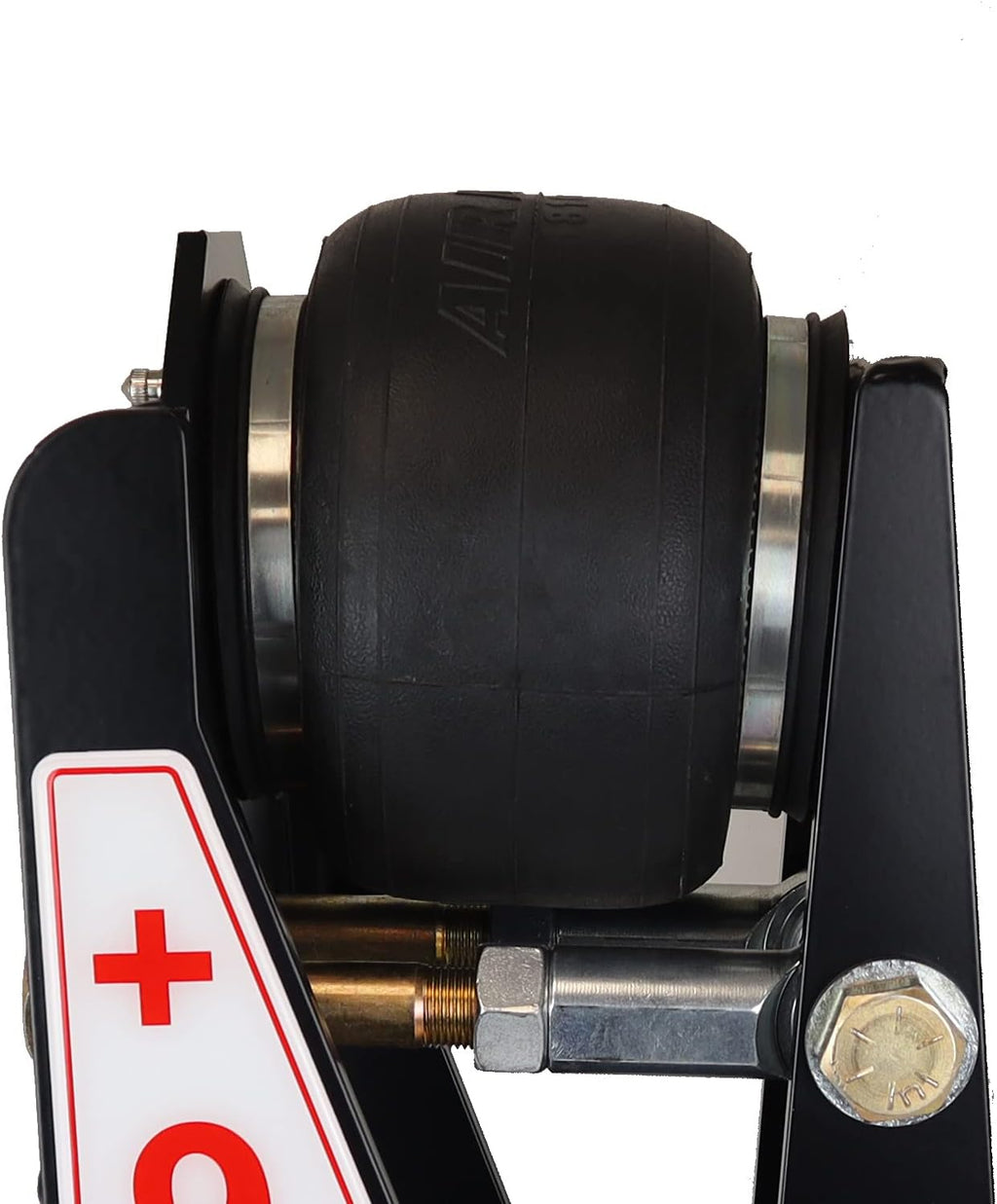 Gooseneck Air Hitch & Coupler, Round 4" Blank No Pin 30K SL Z55575