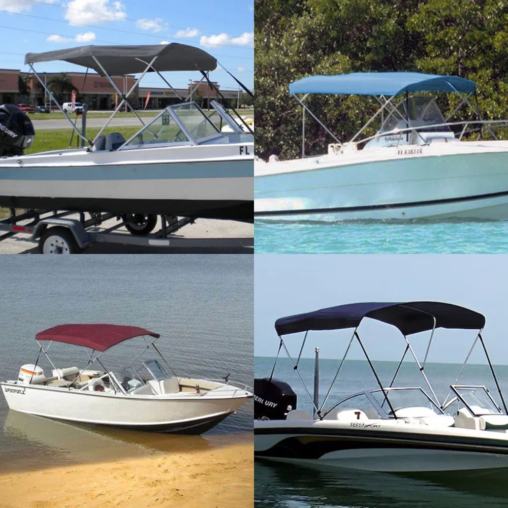 Burgundy Marine Grade Waterproof Bimini Top Replacement Cover D8999