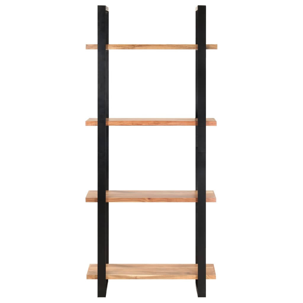 4-Tier Solid Acacia Wood Bookcase B5665