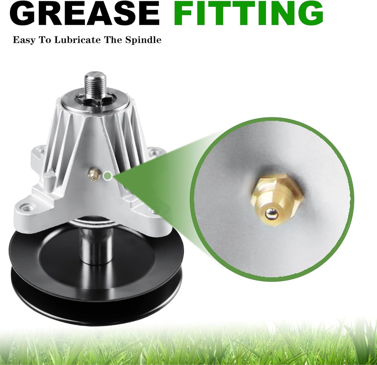 Spindle + Pulley for 54 Deck, Pack of 2 H6945