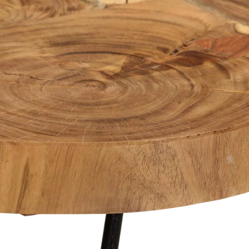 14.2" 6 Trunks Solid Wood Acacia Coffee Table Z264374