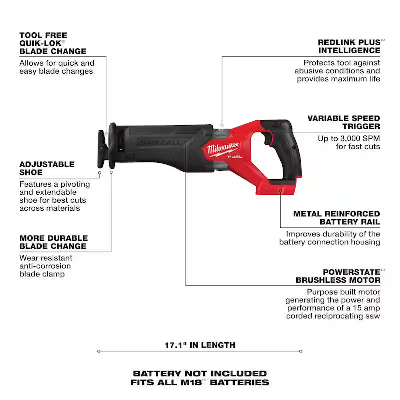 18V Lithium-Ion Brushless Cordless Combo Kit with 5.0Ah Batteries and Charger C47336