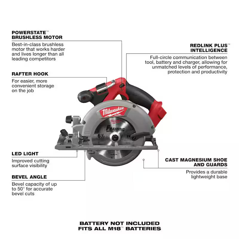 18V Lithium-Ion Brushless Cordless Combo Kit with 5.0Ah Batteries and Charger C47336