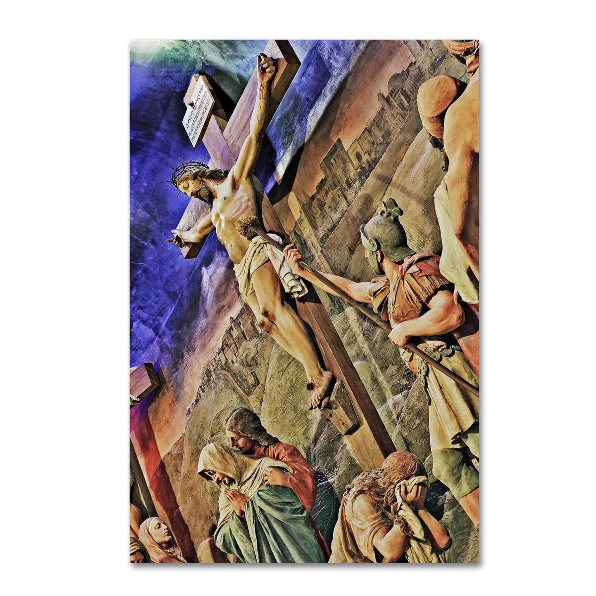 Canvas Art 'Altar of Calvary' Q962482