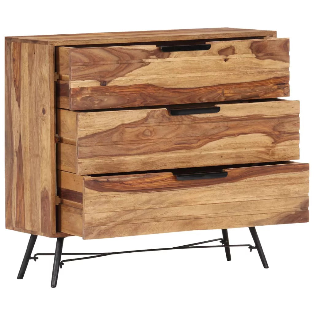 Solid Sheesham Wood Sideboard J807