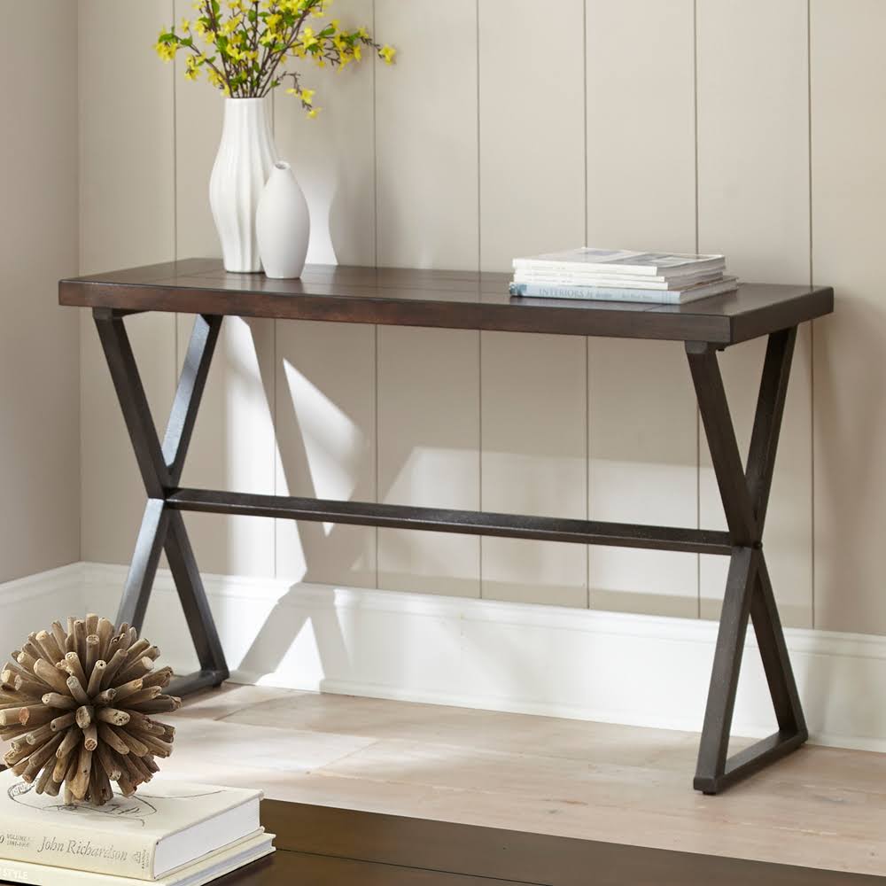Dark Cherry Console Table V15949