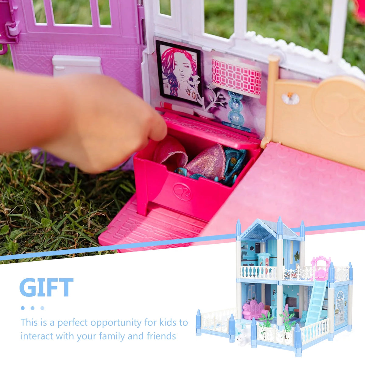 Dollhouse Kit DIY Toy L996532