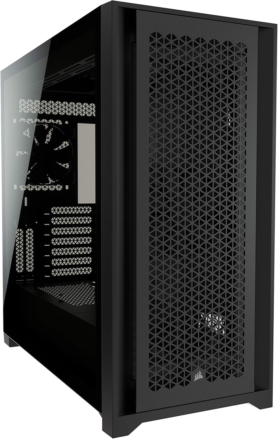 White Tempered Glass Mid-Tower ATX PC Case N466