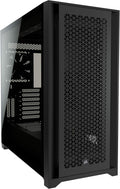 White Tempered Glass Mid-Tower ATX PC Case N466