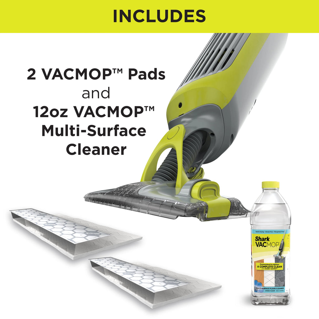 Cordless Hard Floor Vacuum Mop with Disposable Pads C814950