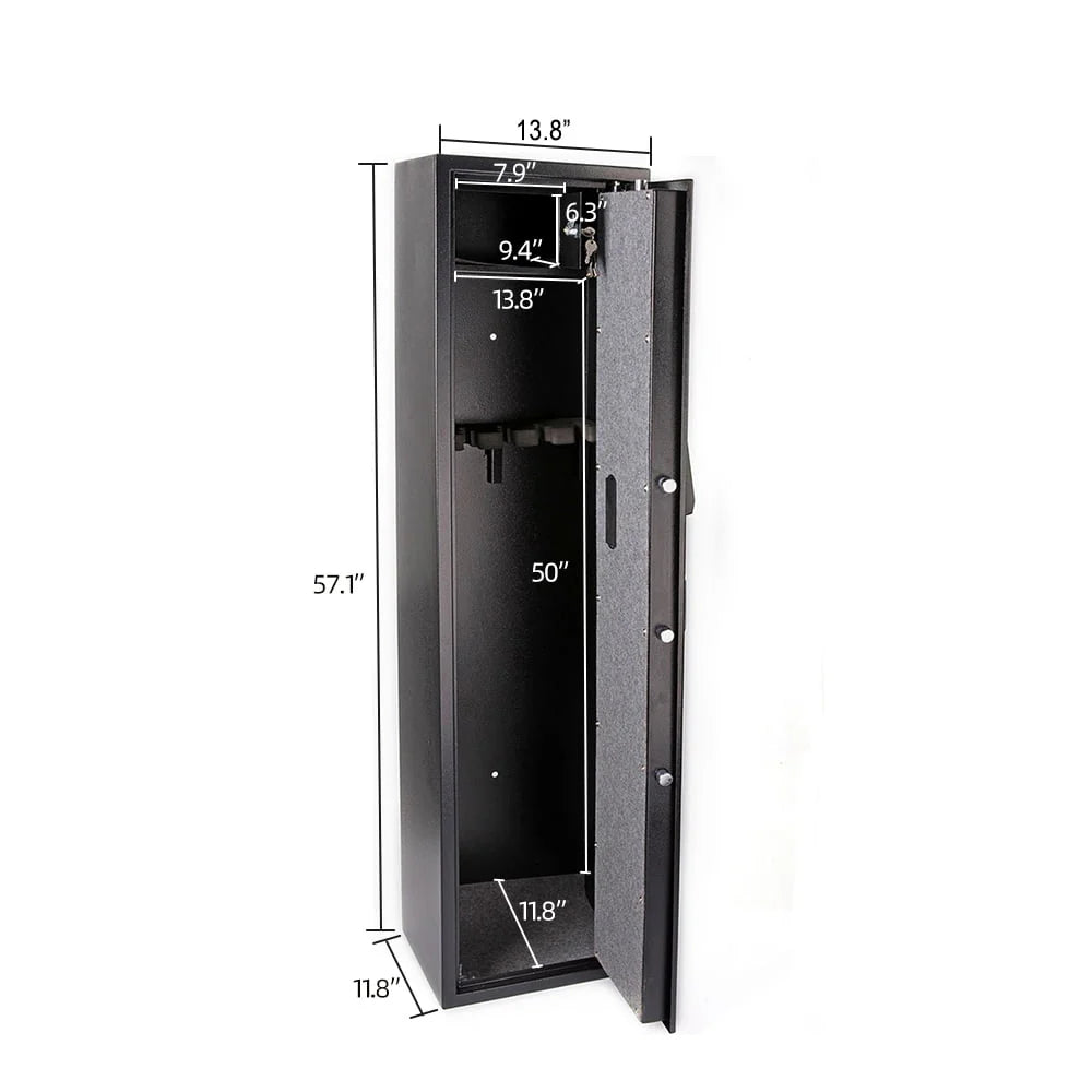 Gun Safe Cabinet with Digital Keypad for 5 Rifles F377498